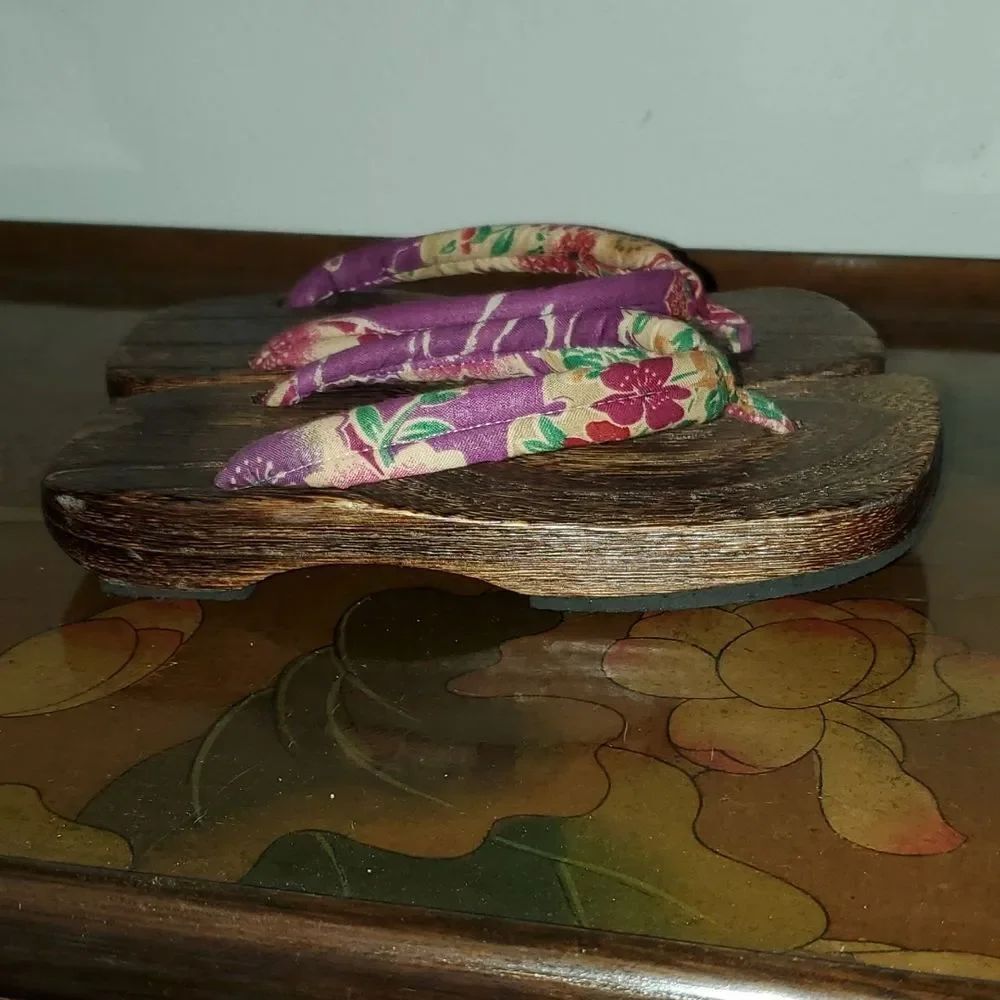 Geta Japanese Wooden Shoes Zori Sandals